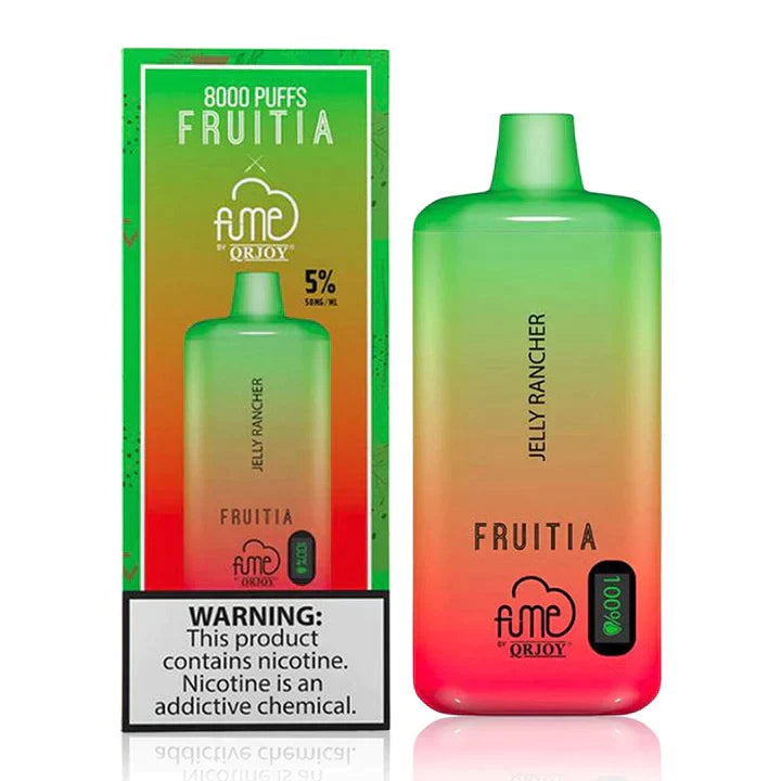 Fruita X Fume 8000 Puffs Disposable | Jelly Rancher with Packaging 