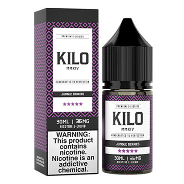 Kilo Salt Series E-Liquid 30mL Jungle Berries with packaging