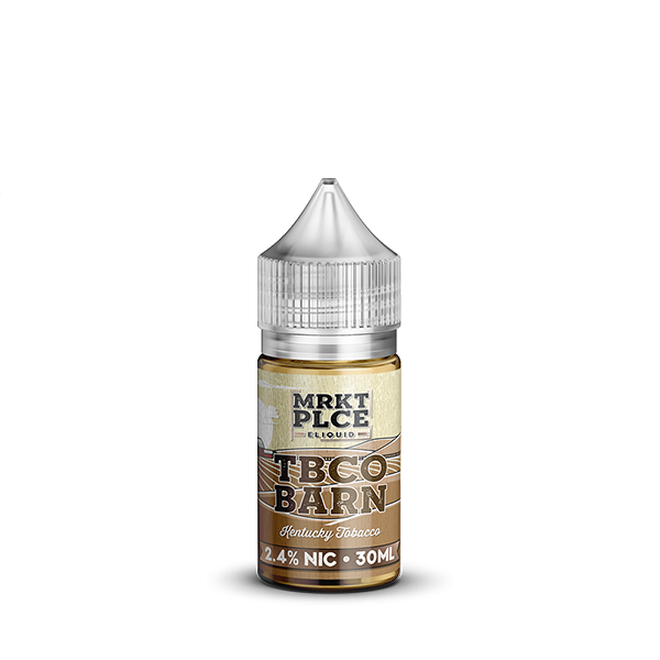 TBCO Barn by MRKT PLCE Salt Series E-Liquid 30mL (Salt Nic) | Kentucky Tobacco