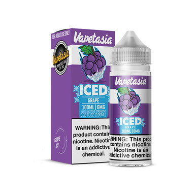 Vapetasia Series E-Liquid 100mL | Grape Iced with Packaging