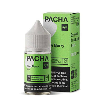 Pachamama TFN Salt Series E-Liquid | 30mL (Salt Nic) Kiwi Berry Ice with Packaging
