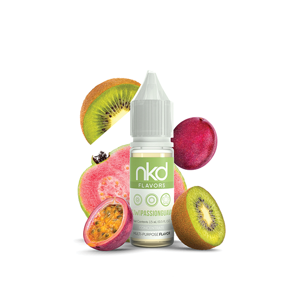 NKD Flavor Concentrate 15mL Kiwi Passion Guava bottle