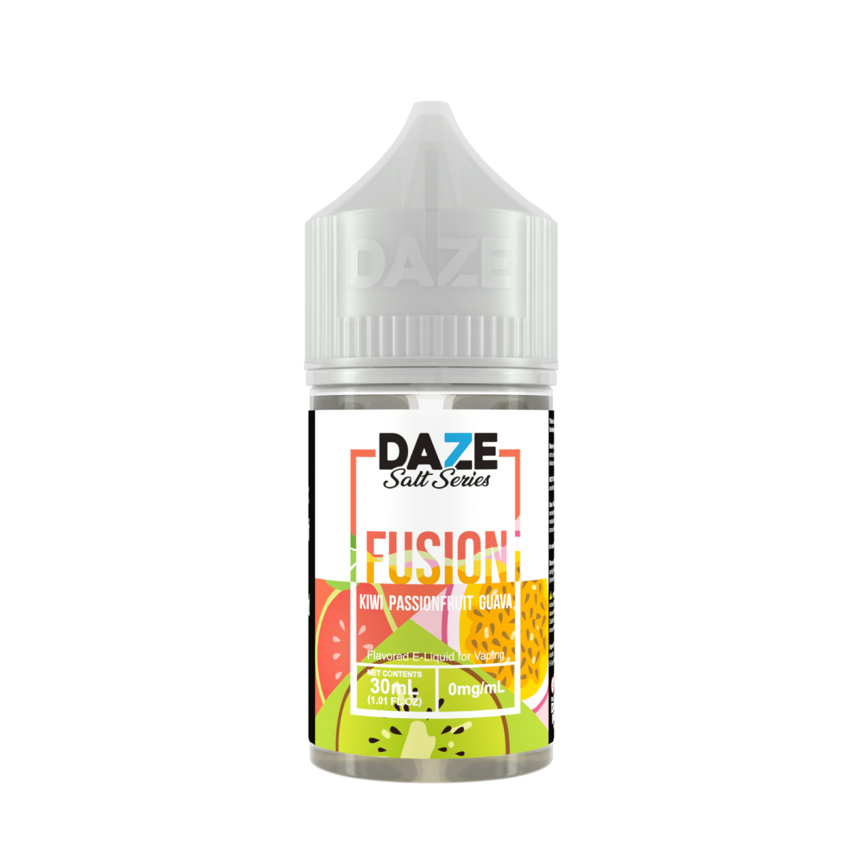 7Daze Fusion Salt Series E-Liquid 30mL (Salt Nic) | Kiwi Passionfruit Guava 