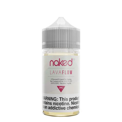 Naked 100 Series E-Liquid 60mL (Freebase) Lava flow