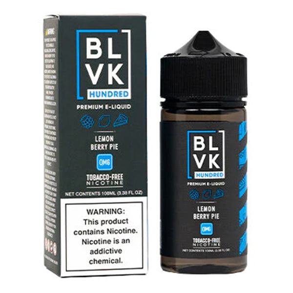 BLVK TFN Series E-Liquid 100mL (Freebase) | Lemon Berry Pie with Packaging