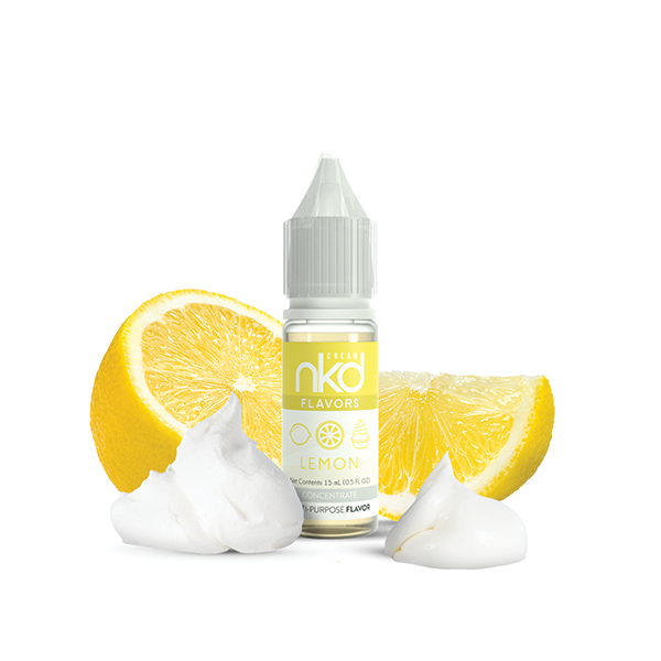 NKD Flavor Concentrate 15mL Lemon bottle