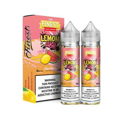 Sweet & Sour Series by Finest E-Liquid x2-60mL Lemon Lush with packaging
