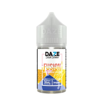 7Daze Fusion Salt Series E-Liquid 30mL (Salt Nic) | Lemon Passionfruit Blueberry