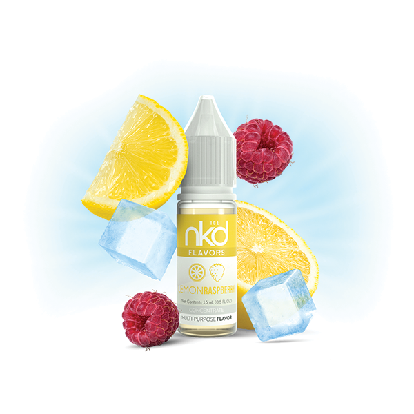 NKD Flavor Concentrate 15mL Lemon Raspberry Ice bottle