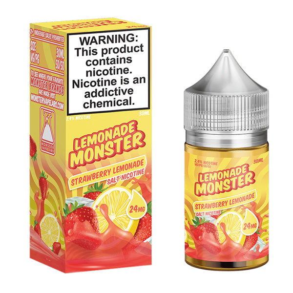 Jam Monster Salt Series E-Liquid 30mL Lemonade Strawberry lemonade with packaging