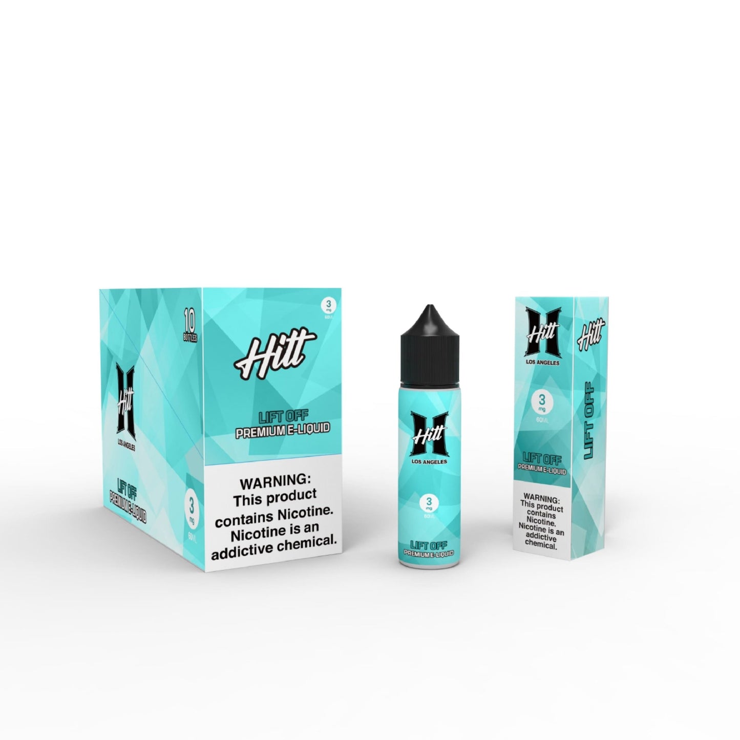 Hitt Los Angeles 60mL (Freebase) | Lift Off with Packaging