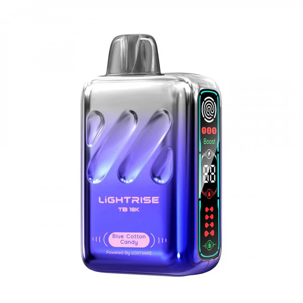 Lightrise TB 18K Disposable 18000 Puff 18mL 50mg | MOQ 5 | Blue Cotton Candy