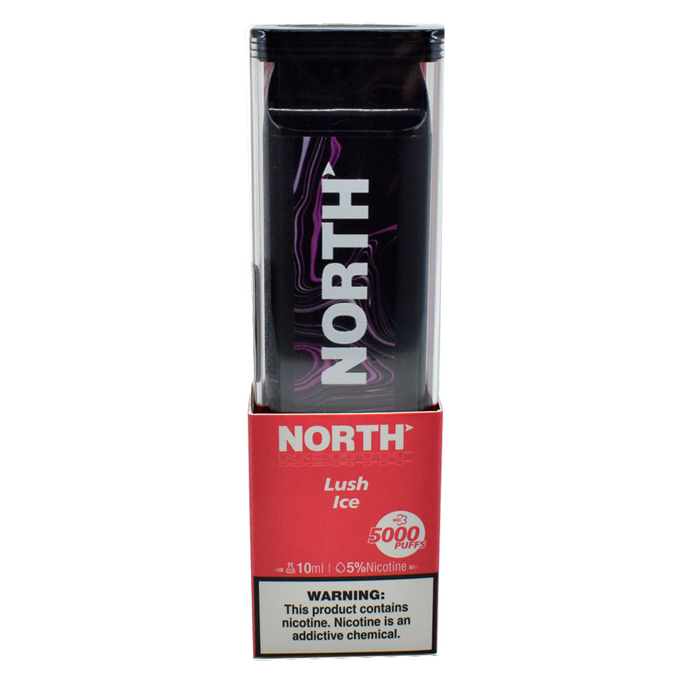 North Disposable 5000 Puffs 10mL 50mg | MOQ 10 | Lush Ice with Packaging