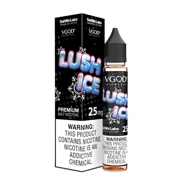 VGOD Salt Series E-Liquid 30mL | 25mg Lush Ice with packaging