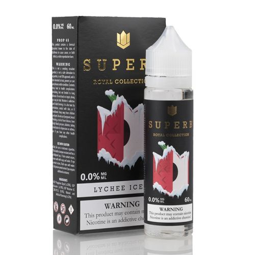 Superb Liquids Collection 60mL Royal Lychee Iced with Packaging