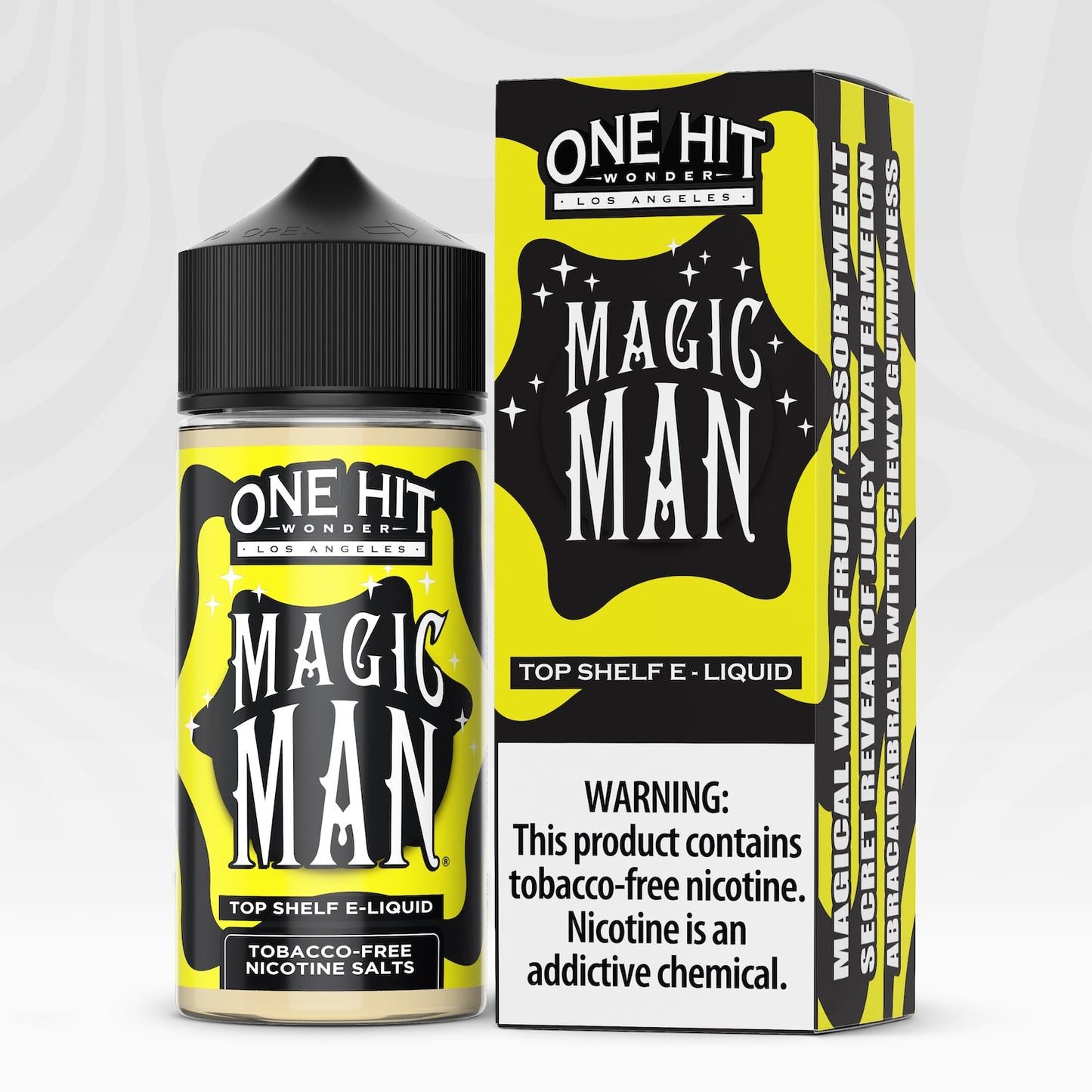 One Hit Wonder TFN Series E-Liquid 100mL (Freebase) Magic Man with Packaging
