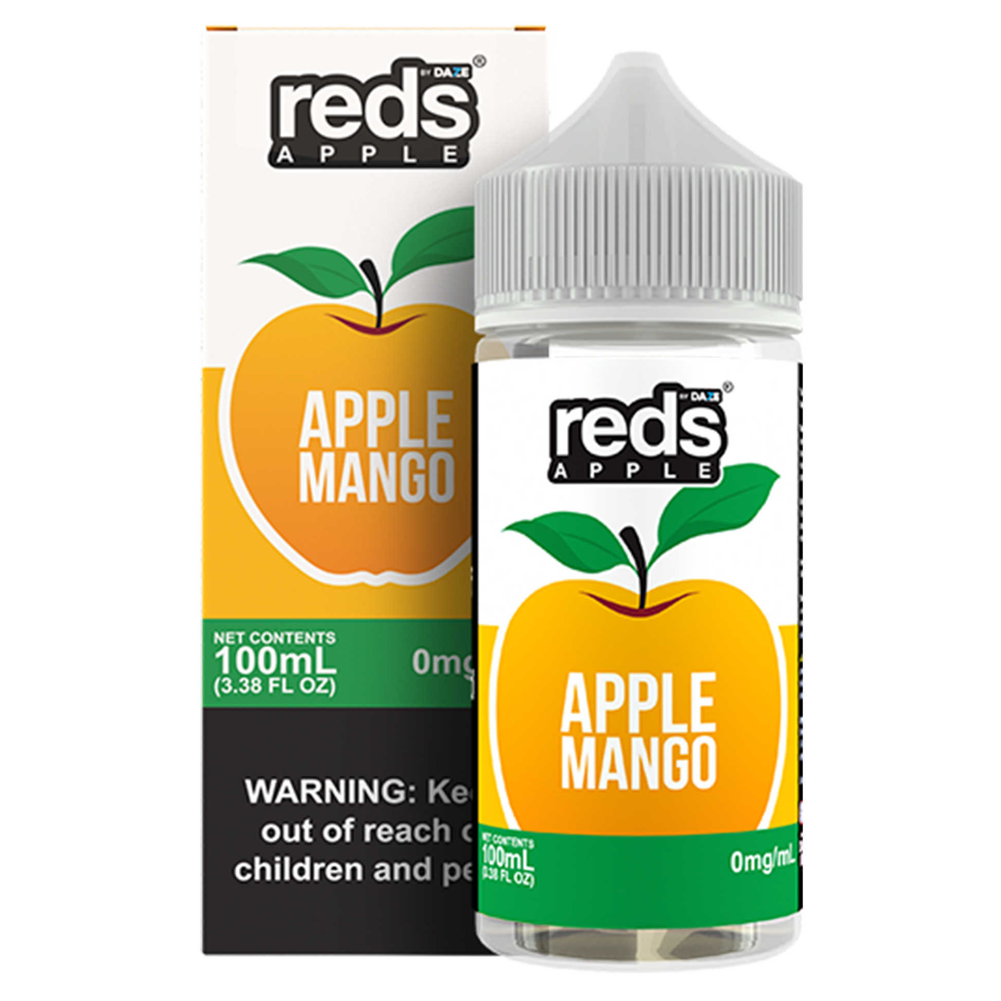 7Daze Reds E-Liquid 100mL (Freebase) | Mango with Packaging