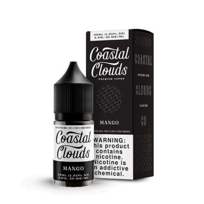Coastal Clouds Salt Series E-Liquid 30mL (Salt Nic) | Mango with packaging