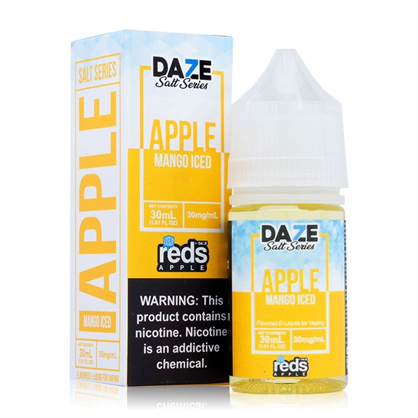 Reds Salt Series E-Liquid 30mL Salt Nic Mango Iced with Packaging