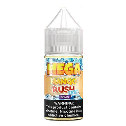 Mega E-Liquids Salt Series E-Liquid 30mL | 30mg Mango Rush Ice Bottle