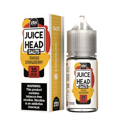 Juice Head Salt Series E-Liquid 30mL (Salt Nic)| Mango Strawberry with packaging