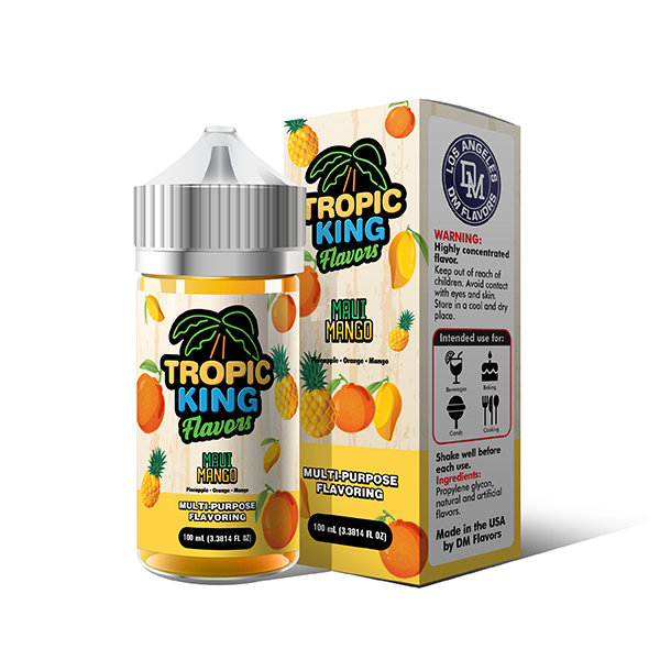 Drip More – Flavor Concentrate Shots | 90mL Maui Mango with Packaging