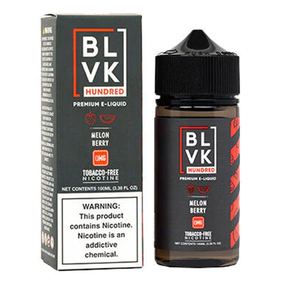 BLVK TFN Series E-Liquid 100mL (Freebase) | Melon Berry with Packaging