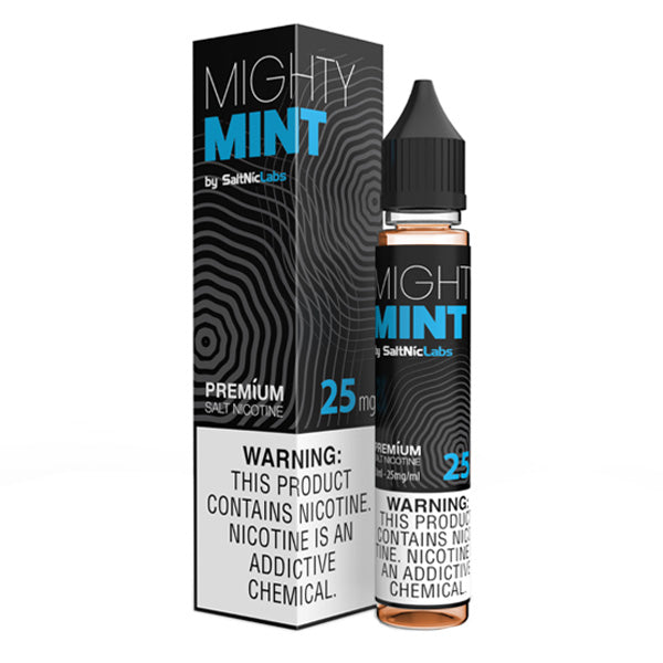 VGOD Salt Series E-Liquid 30mL | 25mg Mighty Mint with packaging