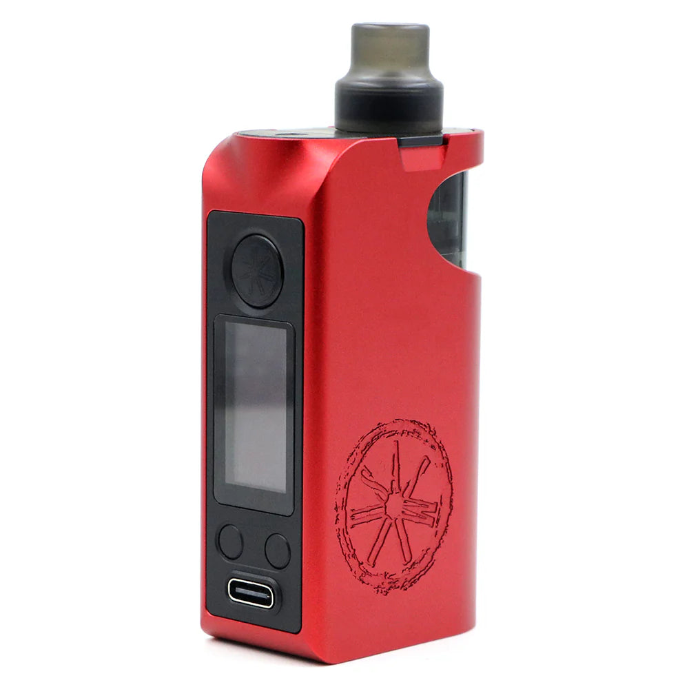 Asmodus Minikin Pod Deep Red Metal