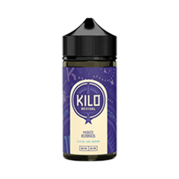 Kilo Revival TFN Series E-Liquid 100mL Mixed Berries Bottle