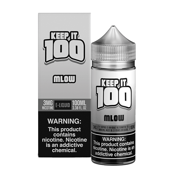Keep It 100 TFN Series E-Liquid 6mg | 100mL (Freebase) MLow with Packaging