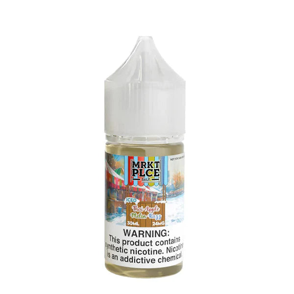 MRKT PLCE Salt Series E-Liquid 30mL (Salt Nic) Iced Thai Apple Melon Razz