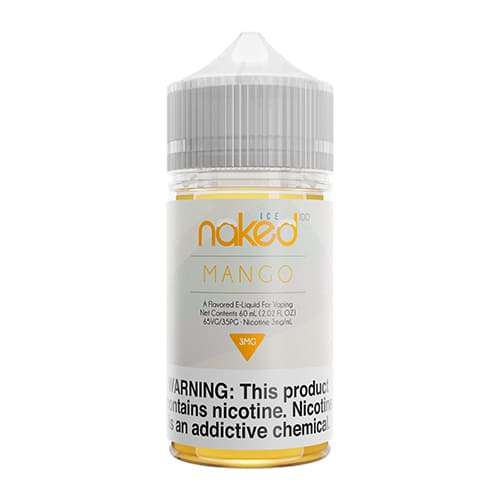 Naked 100 Series E-Liquid 60mL (Freebase) Mango Ice