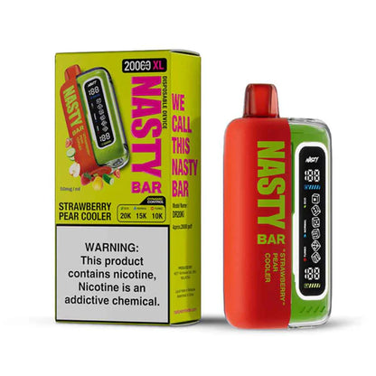 Nasty Bar XL Disposable 20,000 Puffs 17mL 50mg | MOQ 5 | Strawberry Pear Cooler