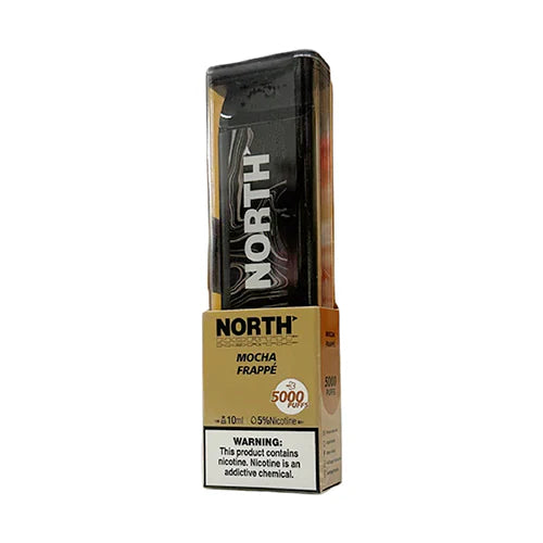 North Disposable 5000 Puffs 10mL 50mg | MOQ 10 | Mocha Frappe with packaging