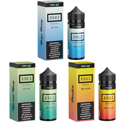 One Up TFN E-Liquid | 100mL (Freebase) Rivals Series Group Photo