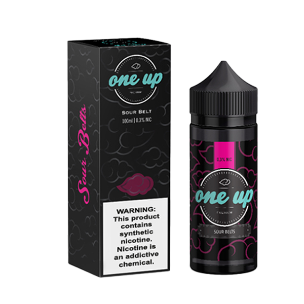 One Up TFN E-Liquid | 100mL (Freebase) Sour Belt With Packaging