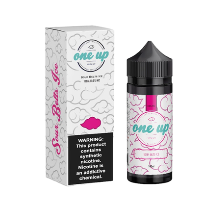 One Up TFN E-Liquid | 100mL (Freebase) Sour Belts Ice With Packaging