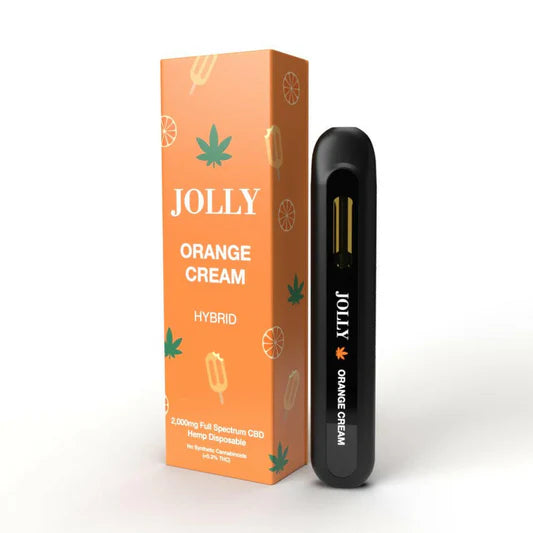 Jolly Disposable Legal Cannabis 2g | Orange Cream