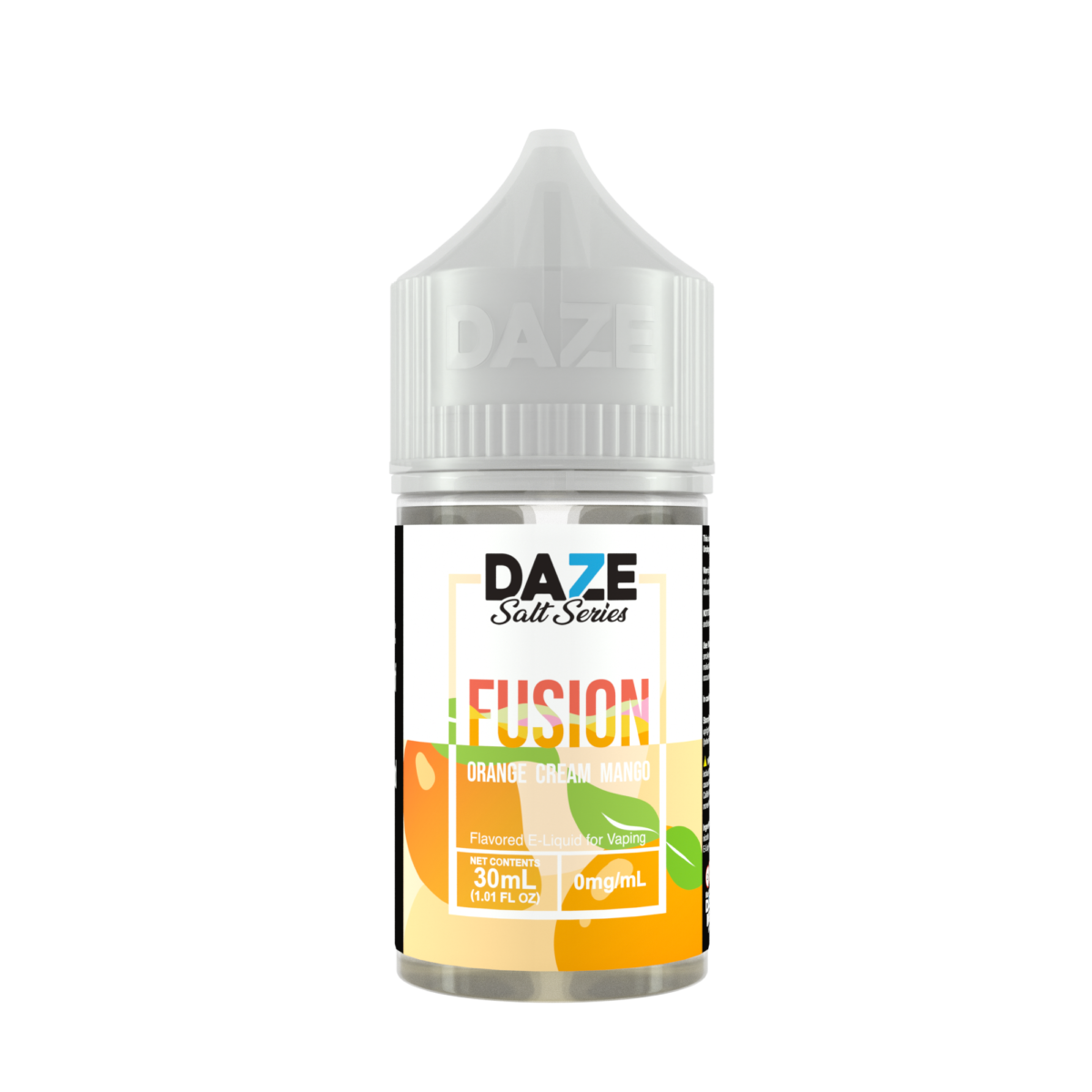 7Daze Fusion Salt Series E-Liquid 30mL (Salt Nic) | Orange Cream Mango