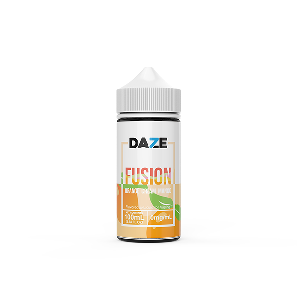 7Daze Fusion Series E-Liquid 100mL (Freebase) | Orange Cream Mango