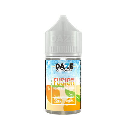7Daze Fusion Salt Series E-Liquid 30mL (Salt Nic) | Orange Cream Mango Iced