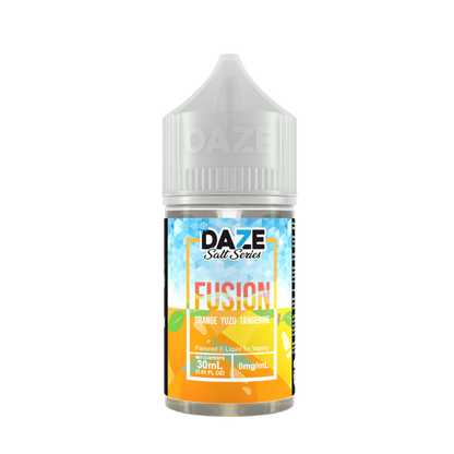 7Daze Fusion Salt Series E-Liquid 30mL (Salt Nic) | Orange Yuzu Tangerine Iced