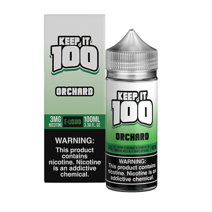 Keep It 100 TFN Series E-Liquid 6mg | 100mL (Freebase) Orchard with Packaging