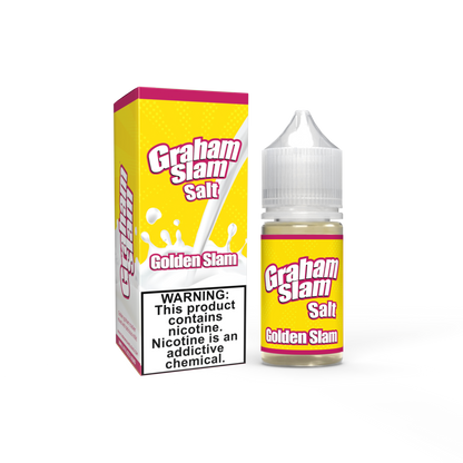Graham Slam Salt Series E-Liquid 30mL Original Golden Slam with packaging