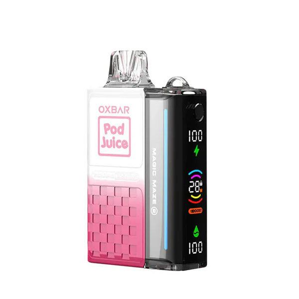 Oxbar Magic Maze 2.0 Pod Juice Disposable 30000 Puffs 13mL 50mg | MOQ 5 | Pink Berries