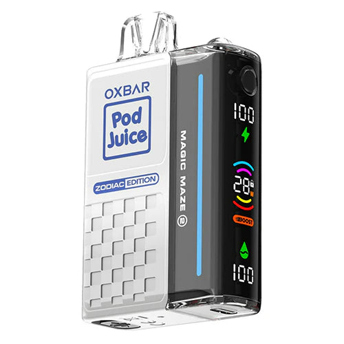 Oxbar Magic Maze 2.0 Pod Juice Edition Disposable 30000 puffs 13mL 50mg | MOQ 5 | Clear Blue