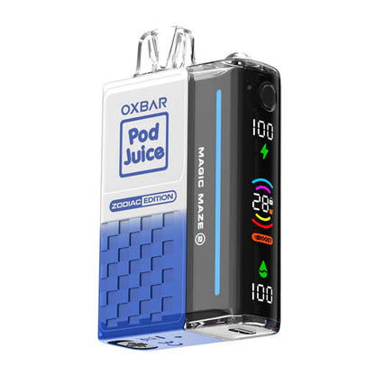 Oxbar Magic Maze 2.0 Pod Juice Edition Disposable 30000 puffs 13mL 50mg | MOQ 5 | Blue Slushy Ice