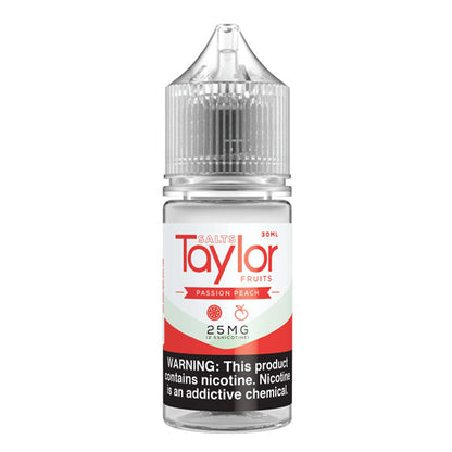 Taylor Salt Series E-Liquid 30mL (Salt Nic) | 25mg Passion Peach