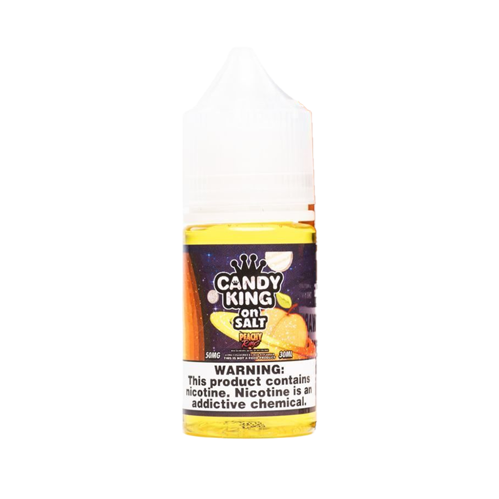 Candy King on Salt Series E-Liquid 30mL (Salt Nic) | Peachy Rings 